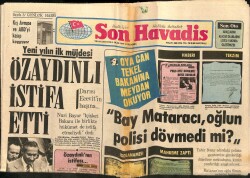 Son Havadis Gazetesi 3 Ocak 1979 - Bir Yarışmanın Türk Sinemasına Kazandırdığı Yıldız Gülşen Bubikoğlu Korkmayın Katılın.. GZ93450 - 1