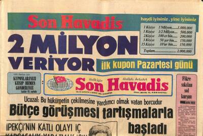 Son Havadis Gazetesi 3 Şubat 1979 - Humeyninin İrana Dönüşü Dünyada Tepki Yarattı GZ91693 - 1