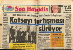 Son Havadis Gazetesi 3 Şubat 1980 - Tiyatro Sahibi Olmayı Amaçlayan Yıldız Ve Müşfik Kenterler Özledikleri Tiyatroya Kavuştular GZ87144 - 1