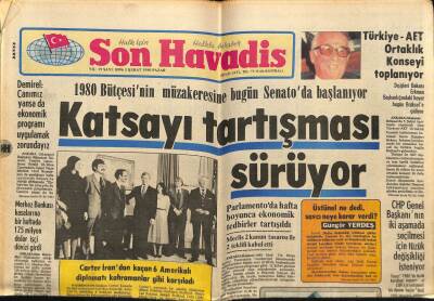 Son Havadis Gazetesi 3 Şubat 1980 - Tiyatro Sahibi Olmayı Amaçlayan Yıldız Ve Müşfik Kenterler Özledikleri Tiyatroya Kavuştular GZ87144 - 1