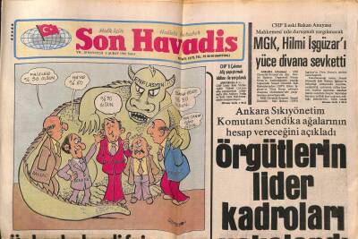 Son Havadis Gazetesi 3 Şubat 1981 - Evren İlk Defa Bakanlar Kuruluna Başkanlık Etti GZ102695 - 1
