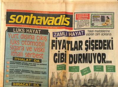 Son Havadis Gazetesi 30 Aralık 1983 - Zeki Mürenin Bodrumda Verdiği Konser TRT Tarafından Yayınlanınca Yılın Olayı Oldu GZ102071 - 3