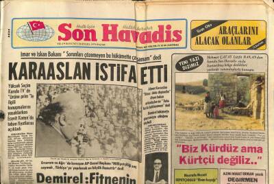 Son Havadis Gazetesi 30 Eylül 1979 - Salondan Bir Talihli Çıkınca Çekilişi Yapan Sanatçılar Havalara Fırladı GZ69072 - 1