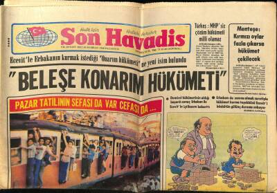 Son Havadis Gazetesi 30 Haziran 1980 - Sevgi Mısırlıda Ankarada Aranan Sanatçı Haline Geldi GZ69247 - 1
