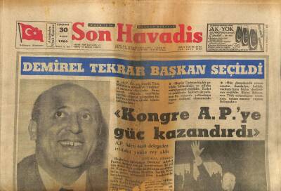 Son Havadis Gazetesi 30 Kasım 1966 - Çalıkuşu Sadece Ticari Bir Film - Vanda Şakiler 22 Yolcuyu Soydu GZ124331 - 1