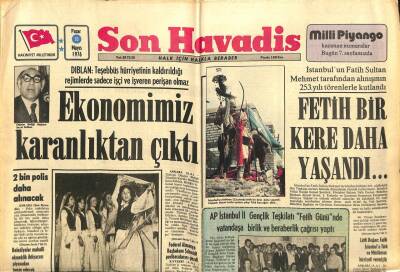 Son Havadis Gazetesi 30 Mayıs 1976 - Zürihteki Türk Konsolosluğu İle Türk Bankasına Dün Bomba Atıldı GZ105089 - 1