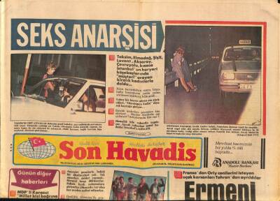 Son Havadis Gazetesi 31 Ağustos 1983 - Lübnanda Yeni Bir İç Savaş Tehlikesi Belirdi GZ87569 - 1