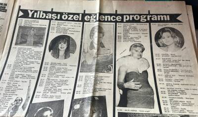 Son Havadis Gazetesi 31 Aralık 1980 - Yılbaşı Özel Eğlence Programı * Zeki Müren - Zerrin Özer - Seçil Heper - Yüksel Uzel GZ121148 - 2