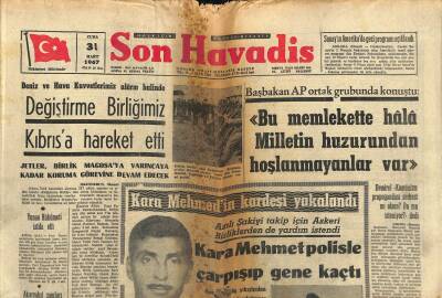 Son Havadis Gazetesi 31 Mart 1967 - Denizcilik Bankası Blânçosunu Sözde 160 Bin Kârla Kapattı GZ121061 - 1