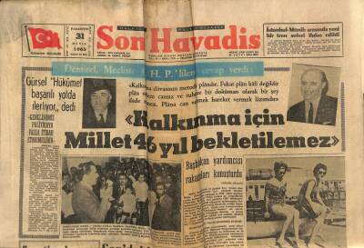 Son Havadis Gazetesi 31 Mayıs 1965 - Günhan Arkan Dün Vefat Etti - Fenerbahçe Türkiye Ligi Şampiyonu Oldu GZ123984 - 1