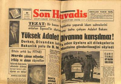 Son Havadis Gazetesi 31 Ocak 1962 - Alain Dlon Ava Çıktı GZ80508 - 1