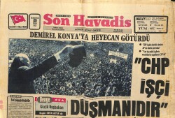 Son Havadis Gazetesi 4 Ekim 1975 - Amerika Yunanistan'a Uçak Veriyor - Demirel Konya'ya Heyecan Götürdü GZ160282 - Gökçekoleksiyon