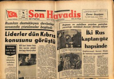 Son Havadis Gazetesi 4 Mart 1966 - Hindistanda 300 Bin Kişi Ayaklandı GZ77410 - 1