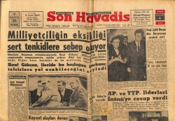 Son Havadis Gazetesi 4 Nisan 1961 - 12 Bin Tekel İşçisi İle İşveren İhtilafa Düştüler GZ69505 - 2