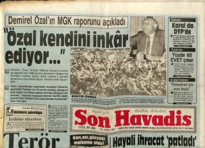 Son Havadis Gazetesi 4 Nisan 1975 - Demirelin Müjdeleri GZ65319 - 1
