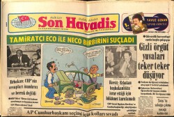 Son Havadis Gazetesi 4 Temmuz 1980 - Erbakan CHPnin Cevapları İnandırıcı Ve Berrak Değildi GZ72334 - 1
