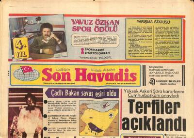 Son Havadis Gazetesi 5 Ağustos 1983 - Sanatçı Emel Sayın Fuar İçin Yeni Repertuar Hazırlıyor GZ87539 - 1