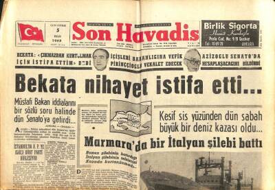 Son Havadis Gazetesi 5 Ekim 1963 - Bayerin Zirai İlaç Fabrikasının Temeli Atıldı GZ102125 - 2