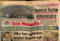 Son Havadis Gazetesi 5 Ekim 1979 - Nilgün Atılgan Mantıyı Görünce Rejimi Unuttu GZ69725 - 2