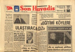 Son Havadis Gazetesi 5 Mart 1968 - İngiltere İle Kredi Anlaşması İmzalandı GZ102305 - 1