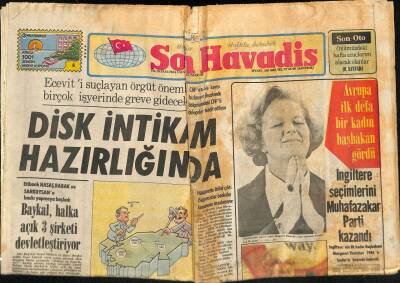 Son Havadis Gazetesi 5 Mayıs 1979 - Adnan Şenses , Orhan Esengül Evliliğini Bir Anda Yıkmıştı GZ65378 - 2