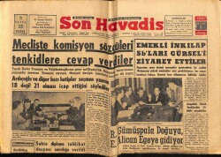Son Havadis Gazetesi 5 Nisan 1961 - D.P. Mallarının Satışları Başladı GZ69506 - 1