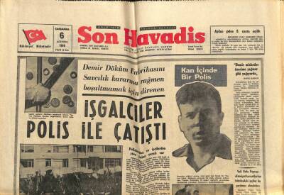 Son Havadis Gazetesi 6 Ağustos 1969 - Yüksel Menderes Aleyhindeki Demeç Protesto Ediliyor GZ80445 - 1