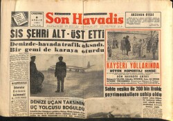 Son Havadis Gazetesi 6 Aralık 1961 - Akaryakıtsız , Hava İle İşliyen Motor İcat Edildi GZ102018 - 1
