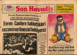 Son Havadis Gazetesi 6 Ekim 1981 - Türk Hafif Müziği Sanatçısı Dilber Ay İzmirde Bir Dost Kazandı GZ69036 - 2