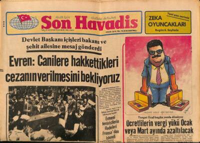 Son Havadis Gazetesi 6 Ekim 1981 - Türk Hafif Müziği Sanatçısı Dilber Ay İzmirde Bir Dost Kazandı GZ69036 - 1