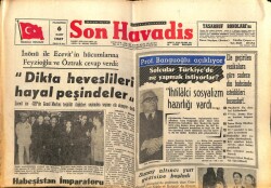 Son Havadis Gazetesi 6 Mart 1967 - Eski İran Başbakanı Musaddık Dün Öldü GZ65655 - 2