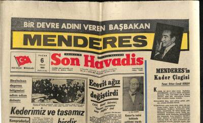 Son Havadis Gazetesi 6 Nisan 1969 - Ecevit Ağız Değiştirdi GZ74088 - 1