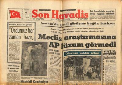 Son Havadis Gazetesi 6 Ocak 1966 - Makina Kimya Umum Müdürü İmre Ticaret de Yapıyormuş GZ77402 - 1