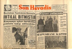 Son Havadis Gazetesi 7 Aralık 1961 - Menderes Ailesi Hala Paralarını Alamıyor GZ102019 - 2
