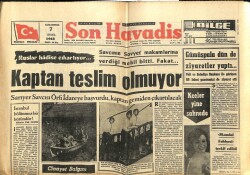Son Havadis Gazetesi 7 Eylül 1963 - Eskişehirde 2 Fabrika Yandı - Ruslar Hadise Çıkartıyor... GZ102144 - 1
