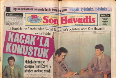 Son Havadis Gazetesi 7 Kasım 1978 - Bülent Ersoy da Hıncını Bir Bayandan Aldı GZ74009 - 1