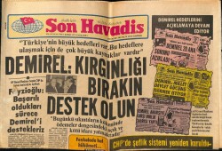 Son Havadis Gazetesi 7 Kasım 1979 - Yaşar Özel İkinci Defa Baba Oluyor GZ69731 - 1