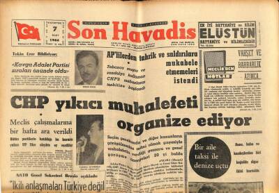 Son Havadis Gazetesi 7 Mart 1966 - Yahya Demirel Konuştu Oğlum İyi İşler Yapacak GZ77413 - 1