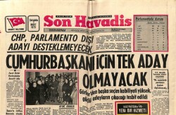 Son Havadis Gazetesi 7 Mart 1973 - Anayasa Değişikliği Senatoda Kabul Edildi GZ69471 - 2