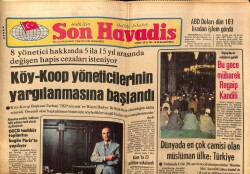 Son Havadis Gazetesi 7 Mayıs 1981 - Barış Manço , Baba Olma Sevinci İçinde Belçikanın Yolunu Tuttu GZ69782 - 1