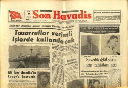 Son Havadis Gazetesi 7 Nisan 1967 - İstanbulda 74 İlk Ve 11 Orta Dereceli Okul Yapılıyor GZ65586 - 1