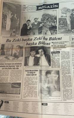 Son Havadis Gazetesi 7 Ocak 1980 - Uğur Böcekleri Sahnede Zeki Mürenle Bülent Ersoyu Hicvediyorlar GZ87576 - 2