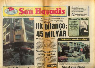 Son Havadis Gazetesi 7 Temmuz 1982 - 3 Golün Sahibi Rossi Milli Kahraman İlan Edildi GZ97899 - 1