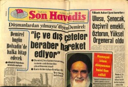 Son Havadis Gazetesi 8 Ağustos 1980 - Hülya Sözer İstanbulu Çok Seviyor... GZ69075 - 2
