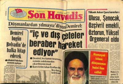 Son Havadis Gazetesi 8 Ağustos 1980 - Hülya Sözer İstanbulu Çok Seviyor... GZ69075 - 1