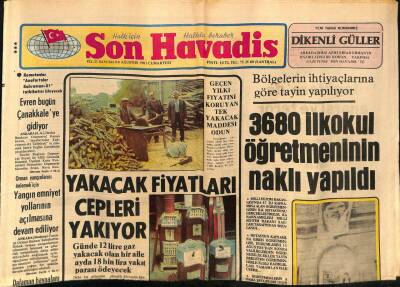 Son Havadis Gazetesi 8 Ağustos 1981 - Fransa İran İlişkileri Yeni Bir Safhaya Girdi GZ56446 - 1