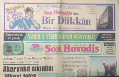 Son Havadis Gazetesi 8 Aralık 1978 - Rusya..Rusya.. Dedikleri - GZ12254 - 1