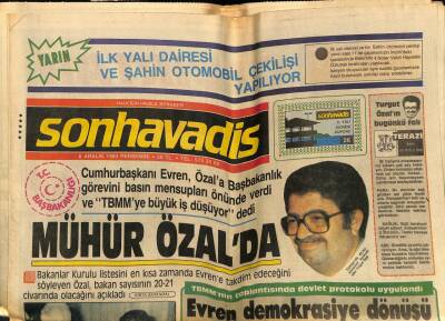 Son Havadis Gazetesi 8 Aralık 1983 - Doğum Günü Hediyesi GZ58576 - 1