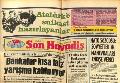 Son Havadis Gazetesi 8 Eylül 1981 - Dünya Kürek Şampiyonası Sona Erdi GZ102205 - 2