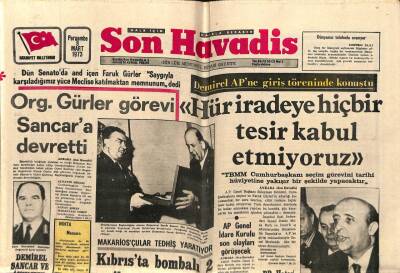 Son Havadis Gazetesi 8 Mart 1973 - AP Genel İdare Kurulu Son Olayları Görüşecek GZ69472 - 1